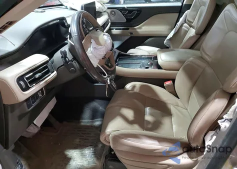 2021 Lincoln Aviator Reserve из США, поврежденный, VIN 5LM5J7XC7MGL14102